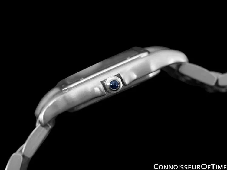 Cartier Panthere Mens Midsize / Unisex Watch, Date, Stainless Steel - W25054P5