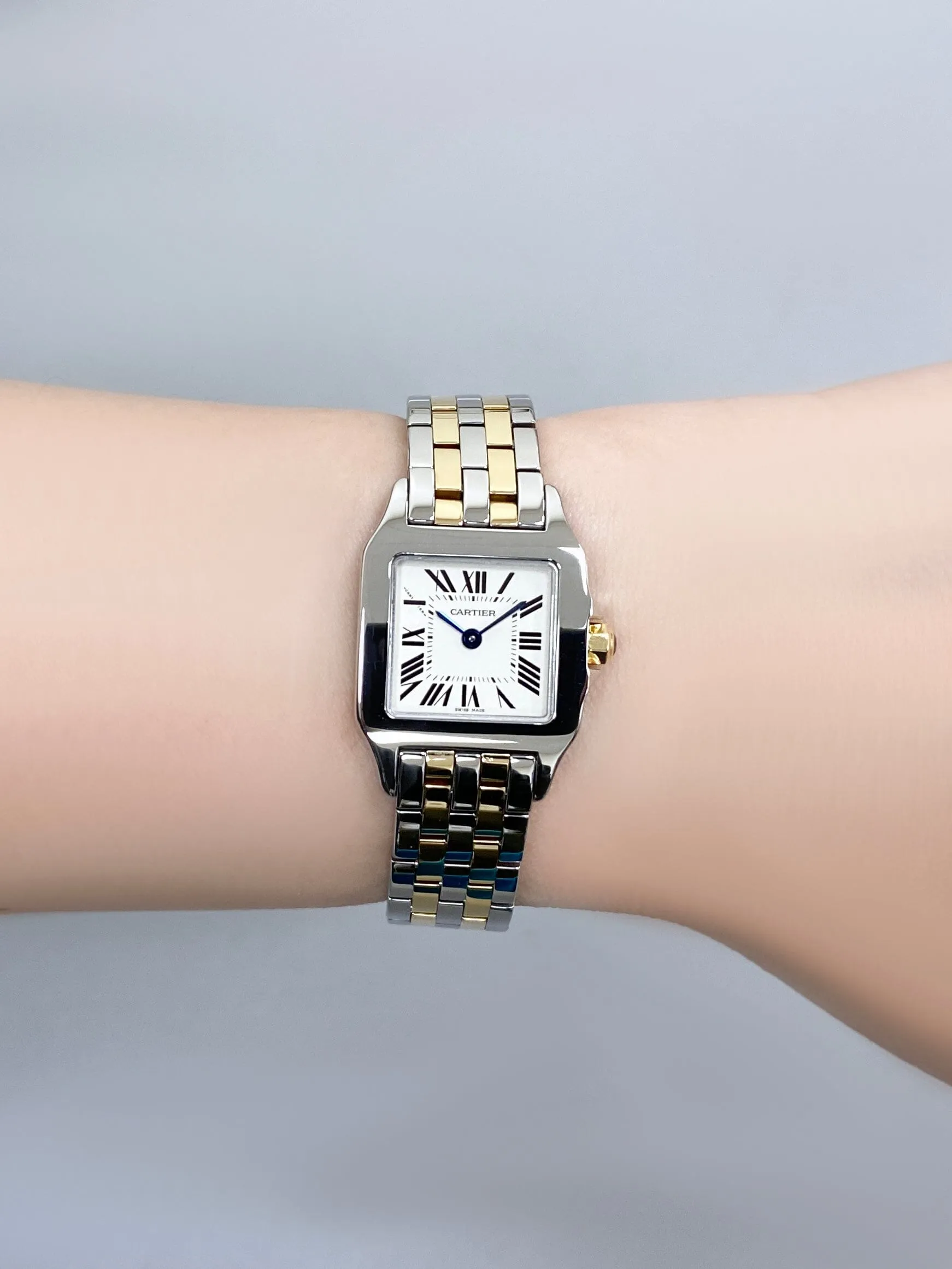 Cartier Santos Demoiselle W25066Z6 Two Tone Ladies Watch