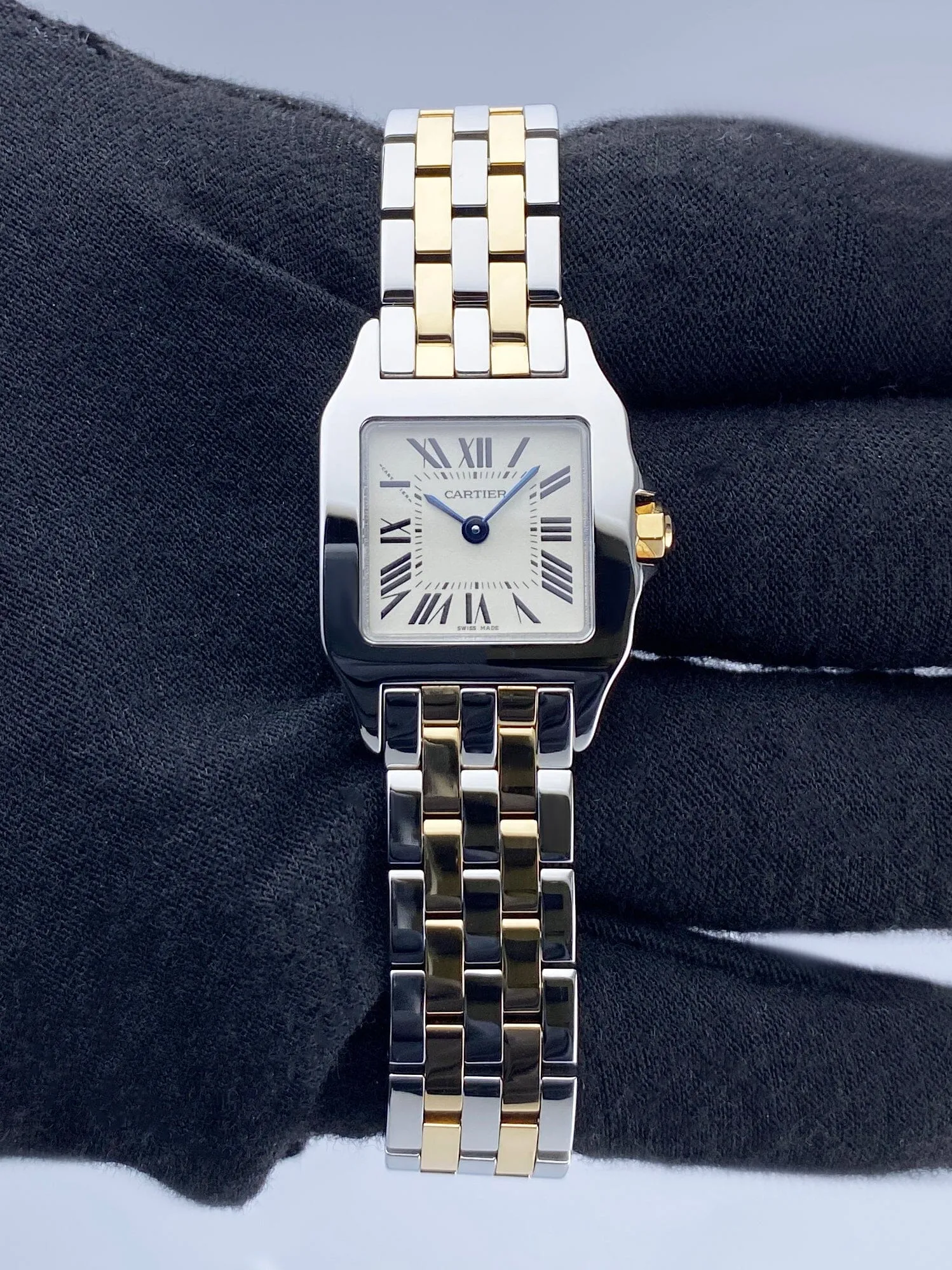 Cartier Santos Demoiselle W25066Z6 Two Tone Ladies Watch
