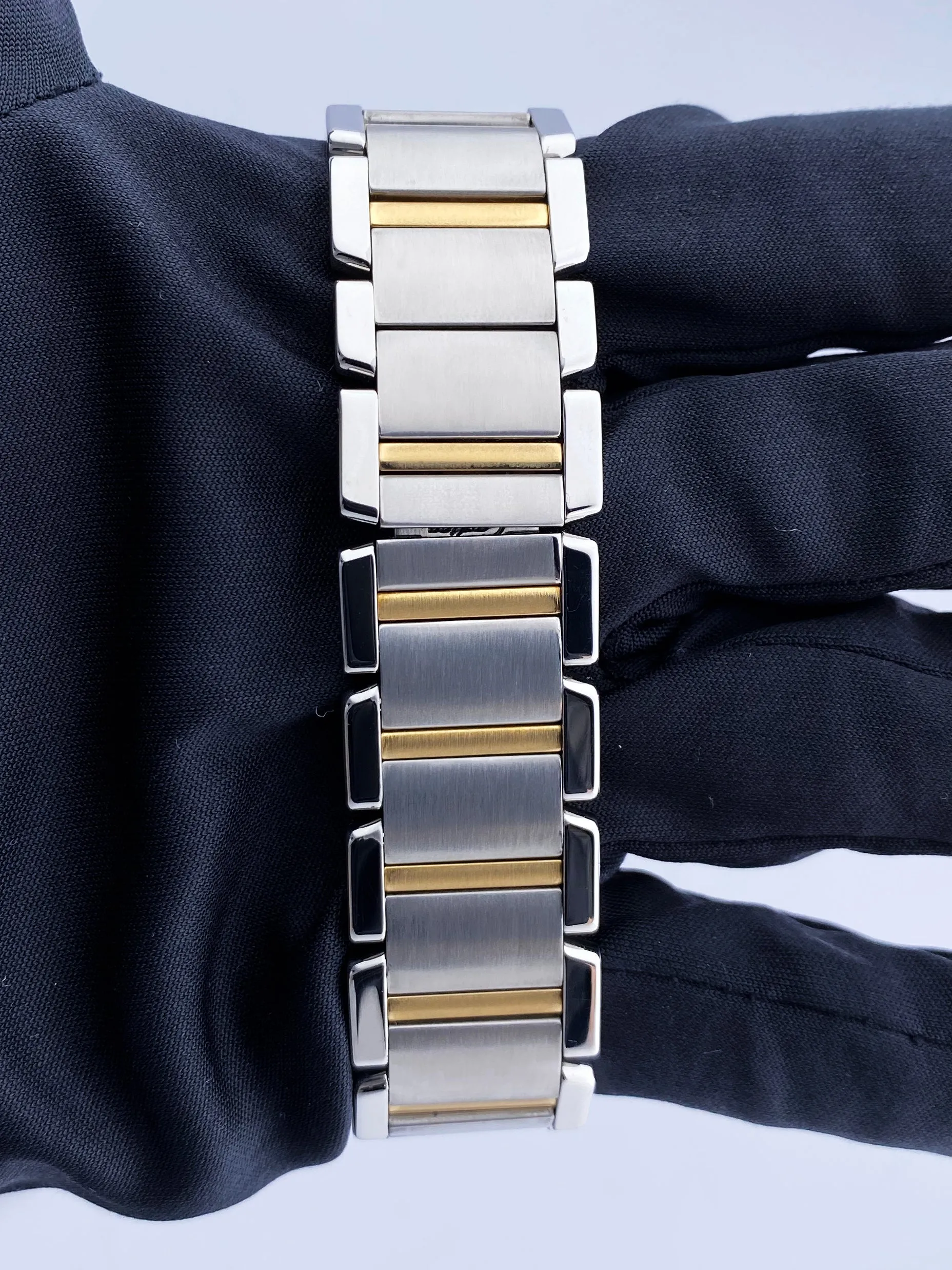 Cartier Tank Francaise 2302 / W51005Q4 Two Tone Automatic Box & Papers