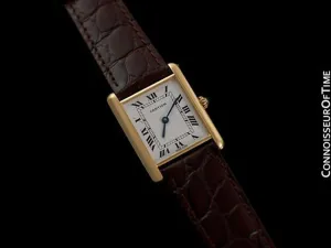 Cartier Tank Louis Mens (Midsize) Watch - Solid 18K Gold