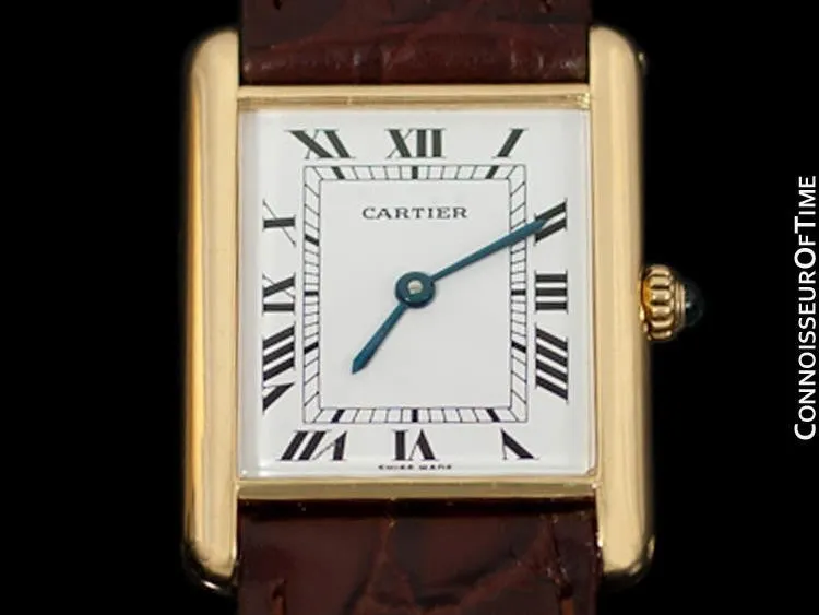 Cartier Tank Louis Mens (Midsize) Watch - Solid 18K Gold