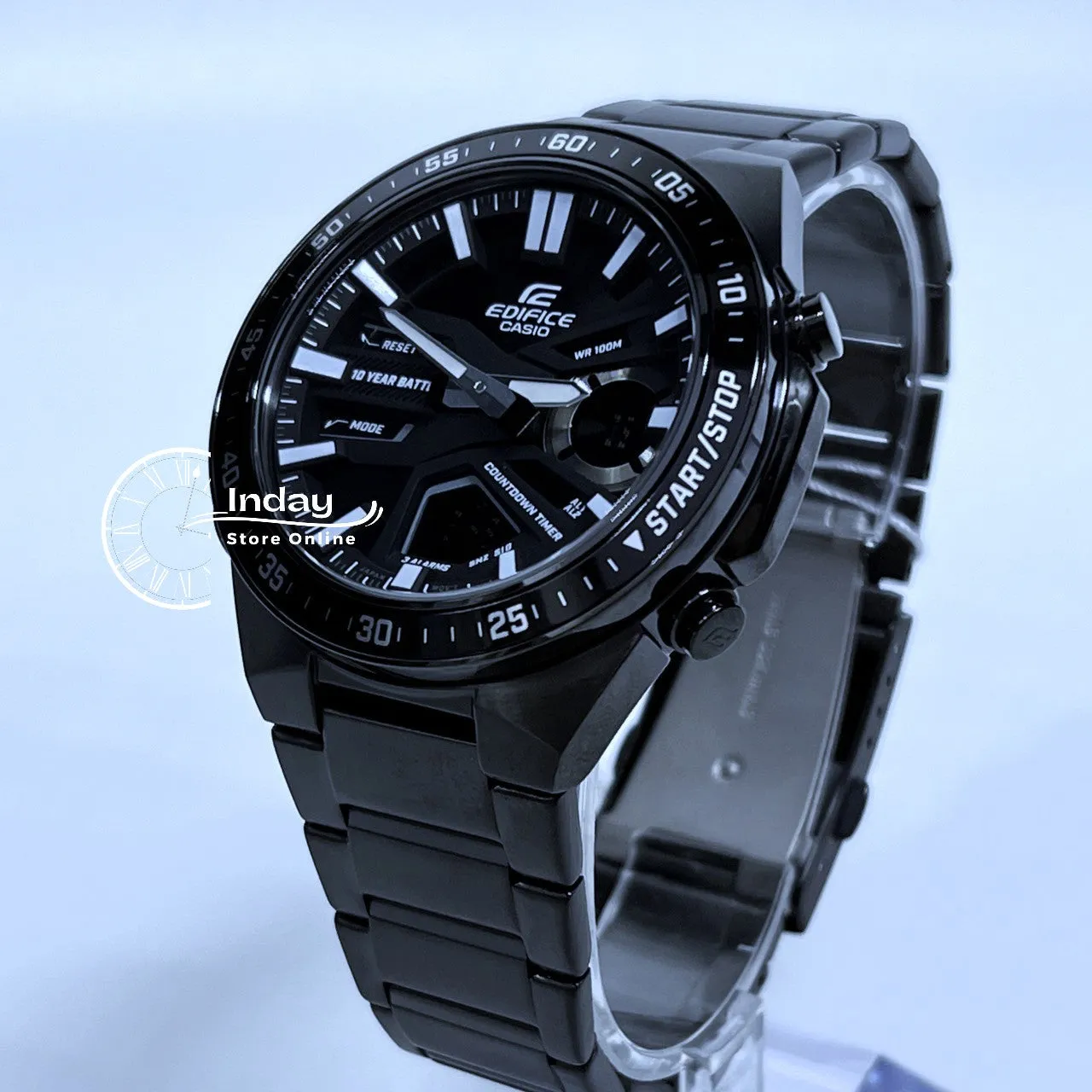 Casio Edifice Men's Watch EFV-C110DC-1A Analog-Digital Mineral Glass Battery Life: 10 years