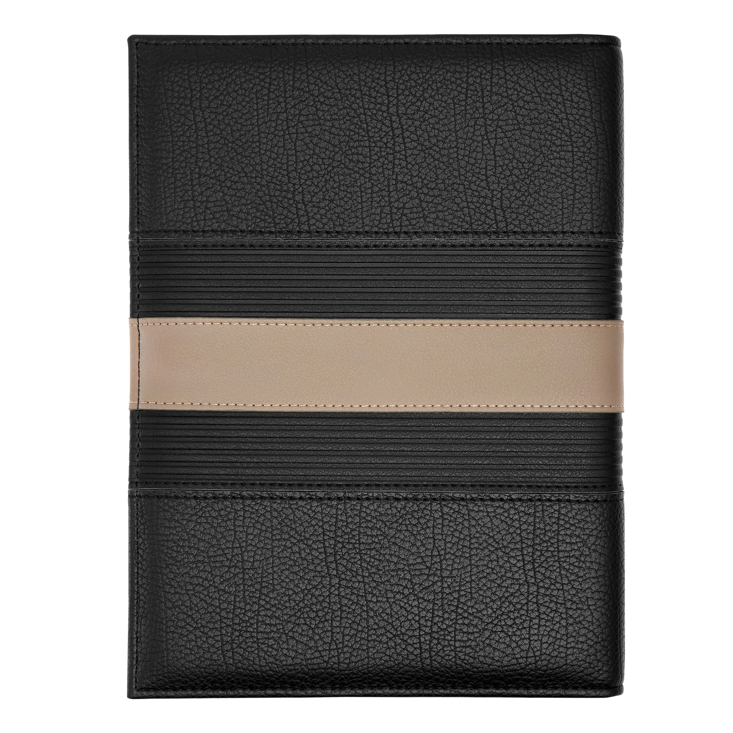 CERRUTI 1881 NDM406X - Folder A5 Delano Taupe & Black