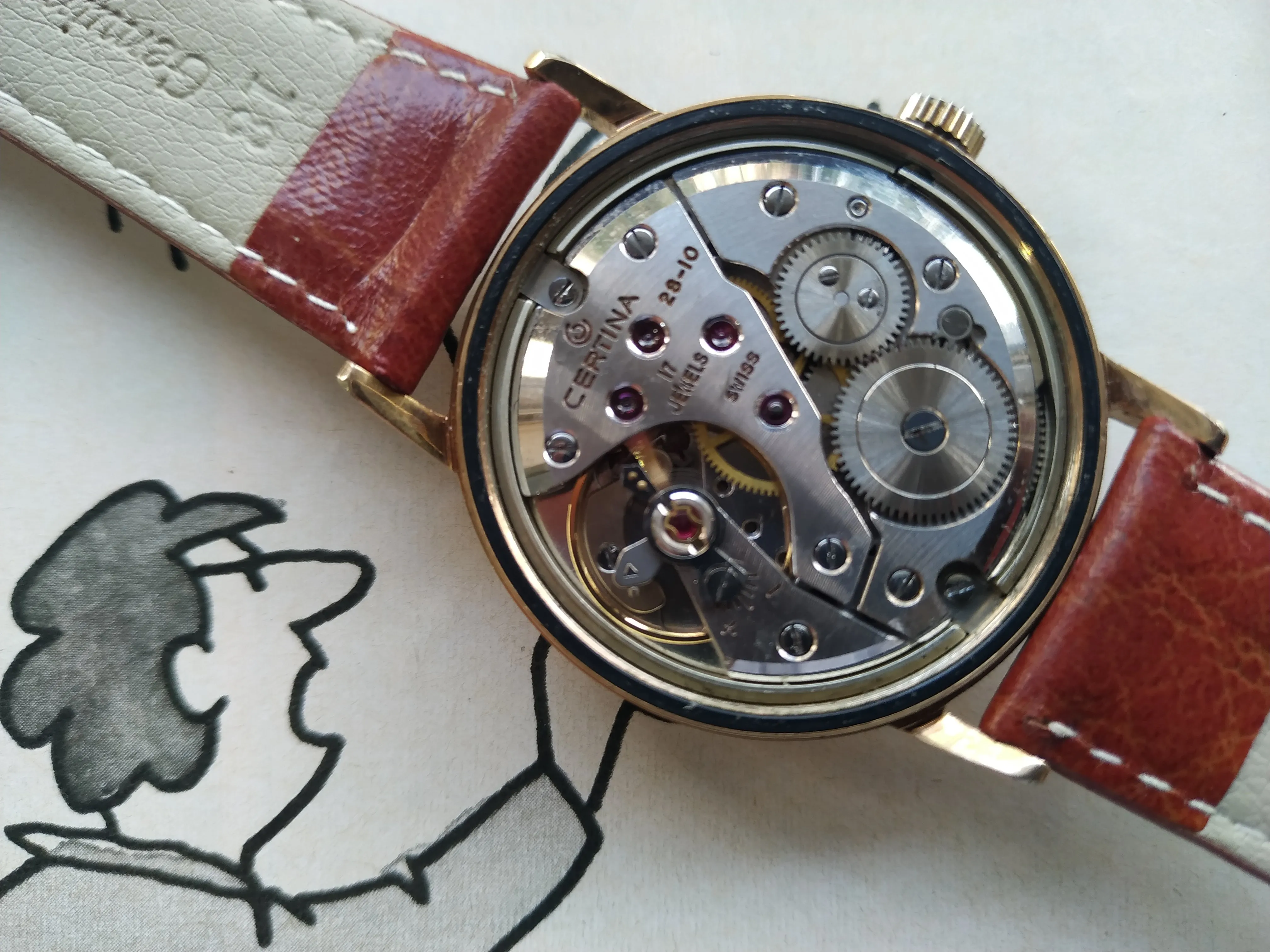 Certina Sub Second Vintage Wristwatch