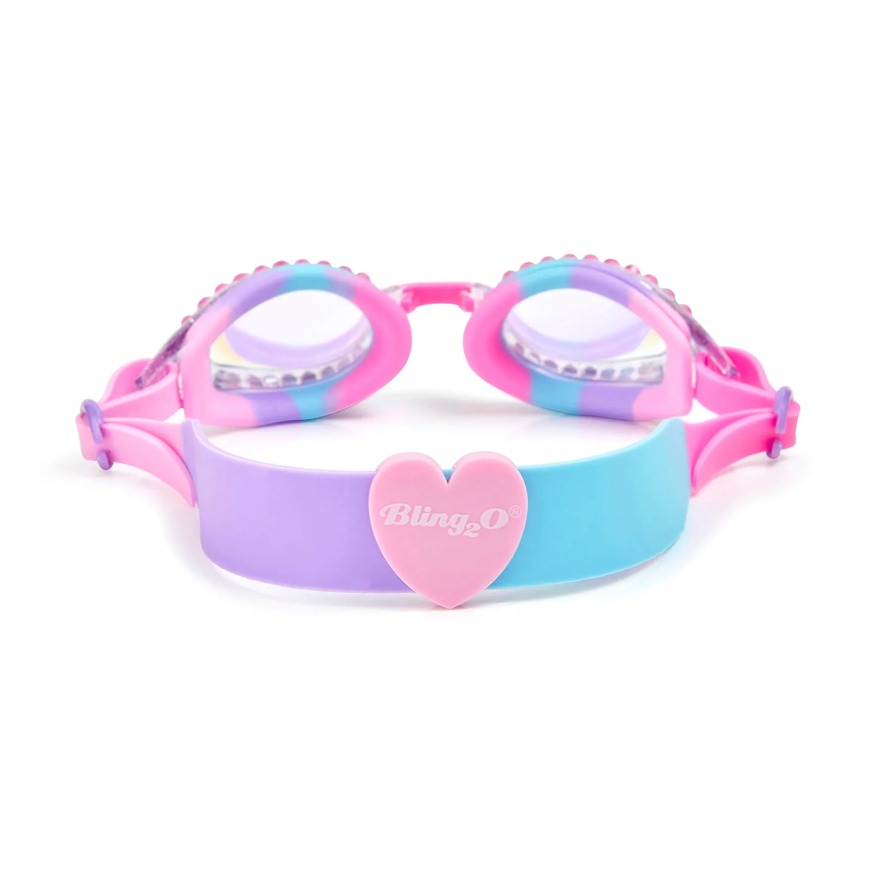 Classic Bubblegum Blue Swim Goggles