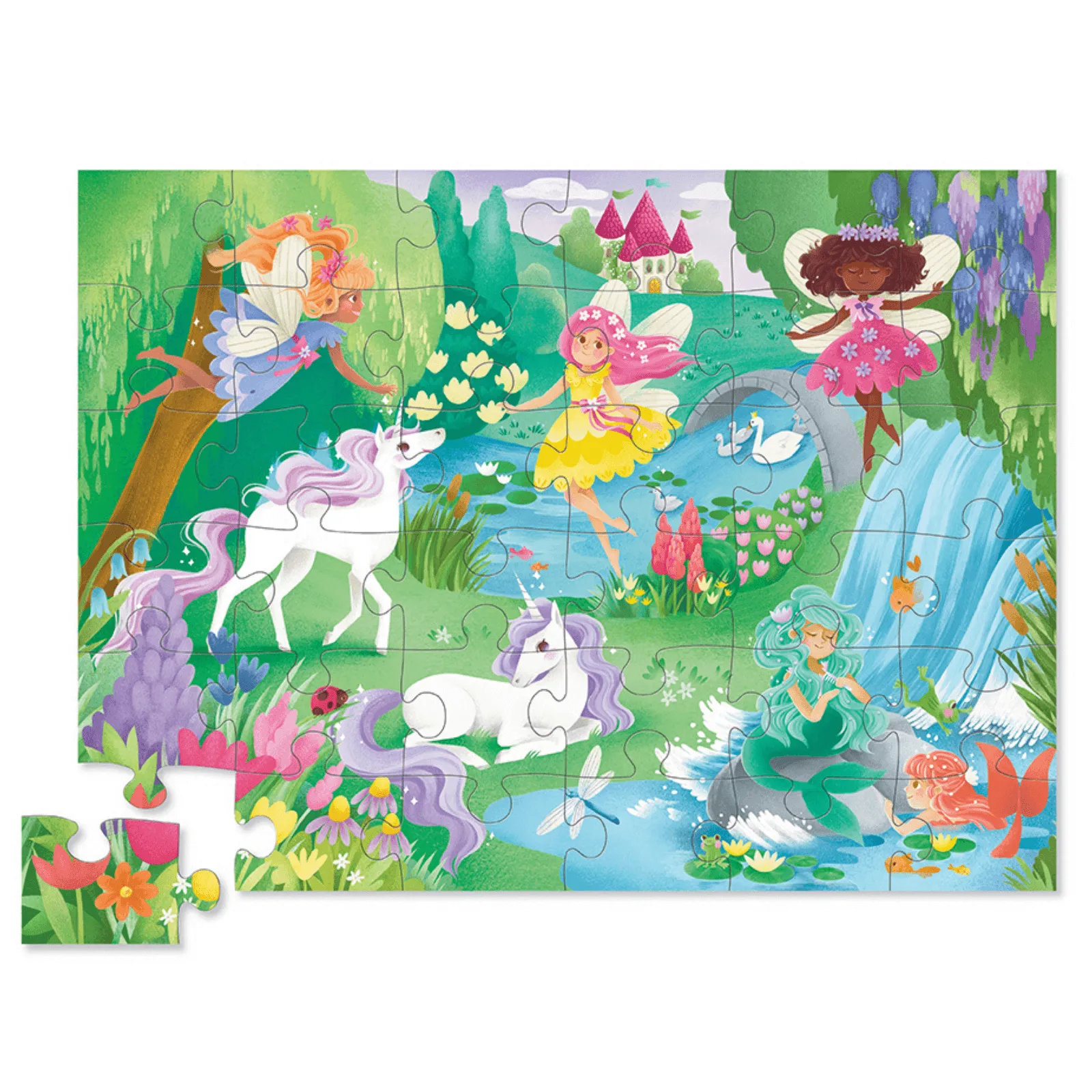Classic Floor Puzzle - Magical Friends - 3 