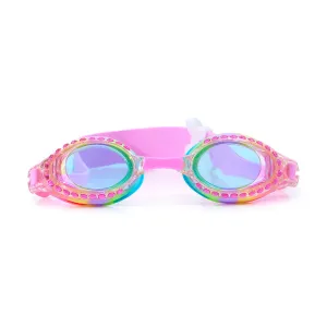 Classic Rainbow Swirl Swim Goggles