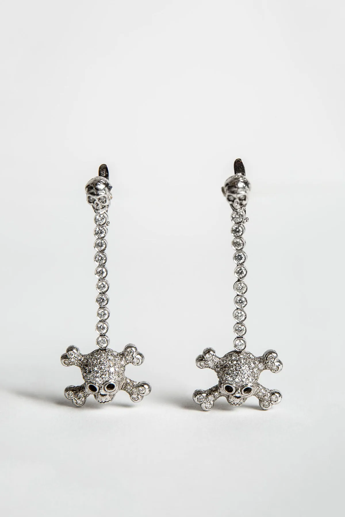 CODOGNATO | VINTAGE 3C 1950'S SKULL EARRINGS