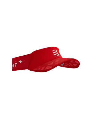Compressport Spiderweb Ultralight Visor - Core Red/White