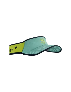Compressport Spiderweb Ultralight Visor - Eggshell Blue/Green Sheen/Dress Blues