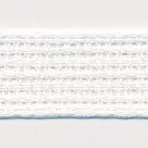 Cotton Mesh Ribbon #00 Ecru