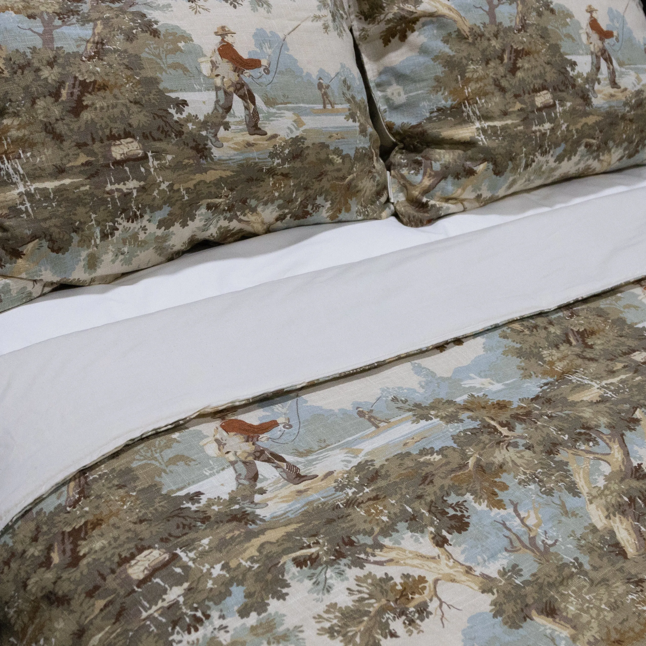 Coverlet - Vintage Muskoka Print
