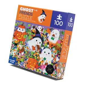 Crocodile Creek 100 Piece Puzzle - Glow in the Dark Ghost Friends