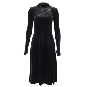 Dark Hollow Mesh Pentagram Dress SD00865