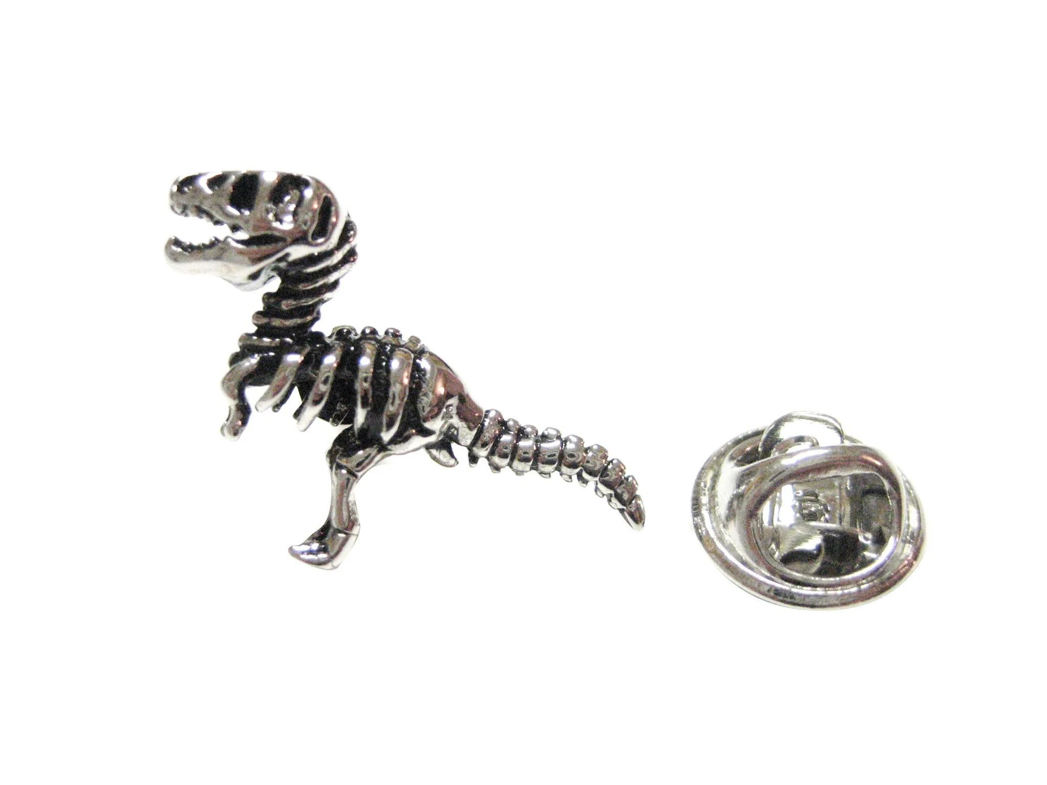 Dinosaur Fossil Skeleton Lapel Pin