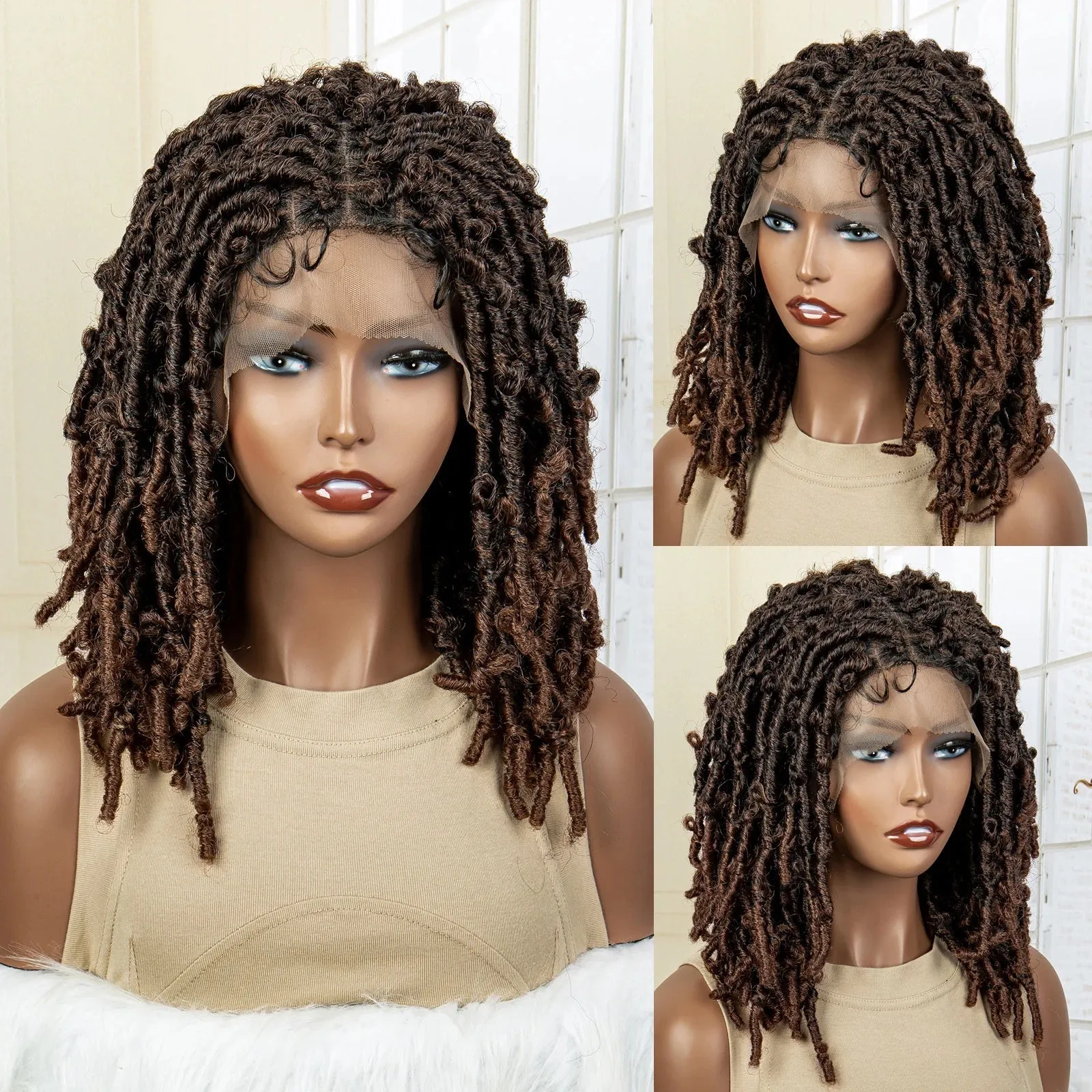 Dreadlocks  Braided Lace Frontal Wig