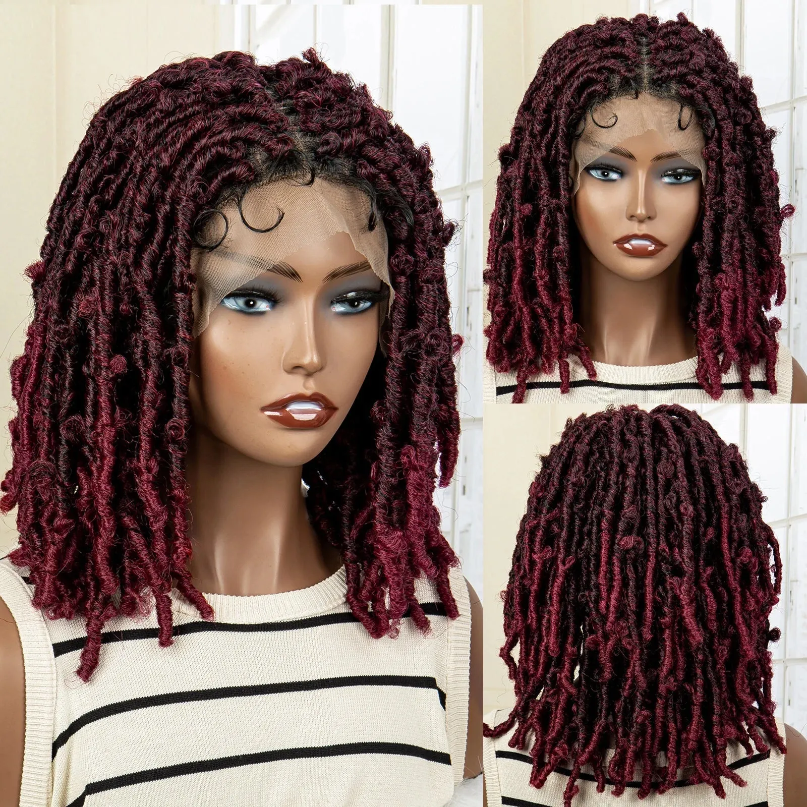 Dreadlocks  Braided Lace Frontal Wig