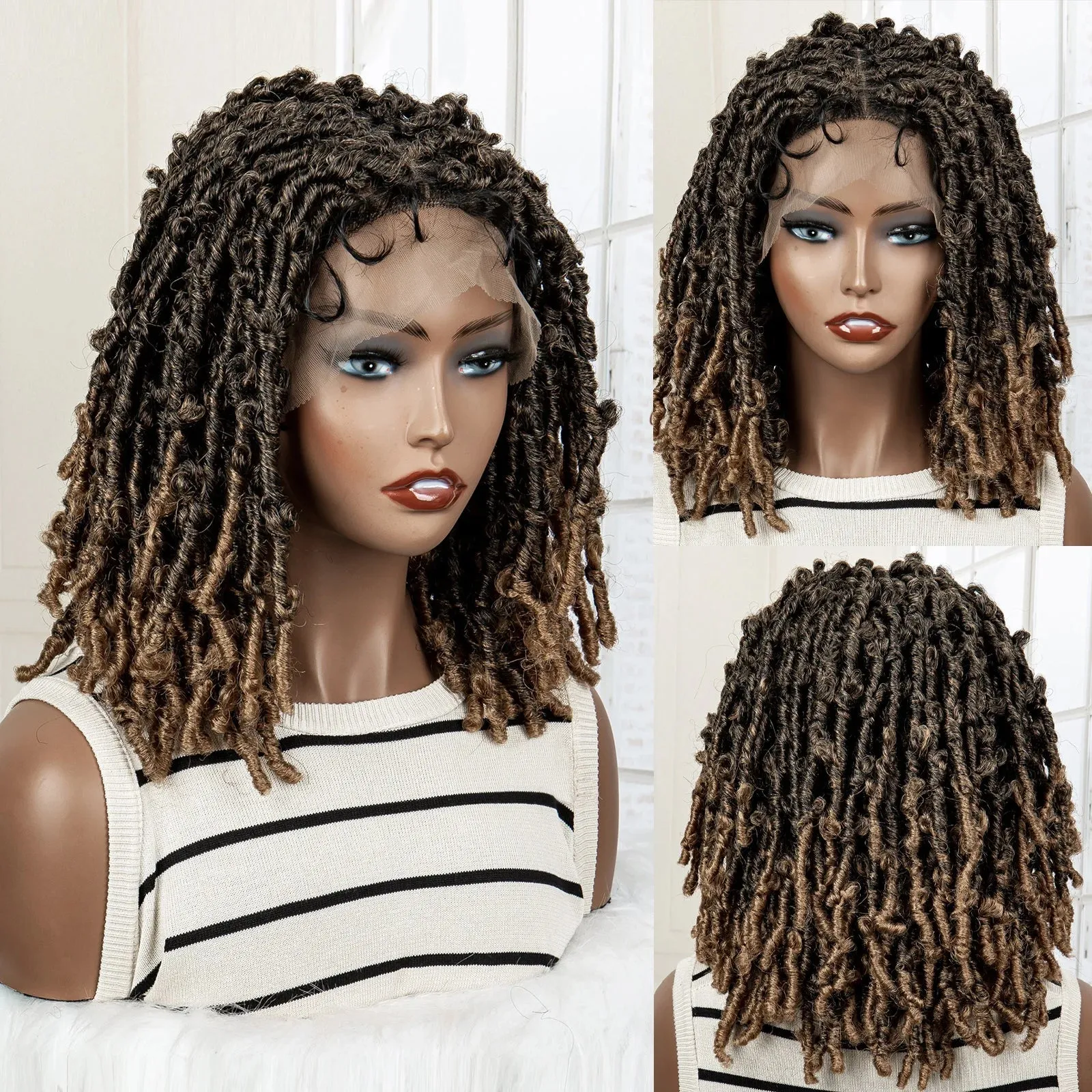 Dreadlocks  Braided Lace Frontal Wig