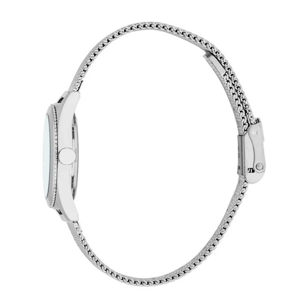 Esprit Women's 28mm Emery Mesh Fashion Light Blue Dial Watch