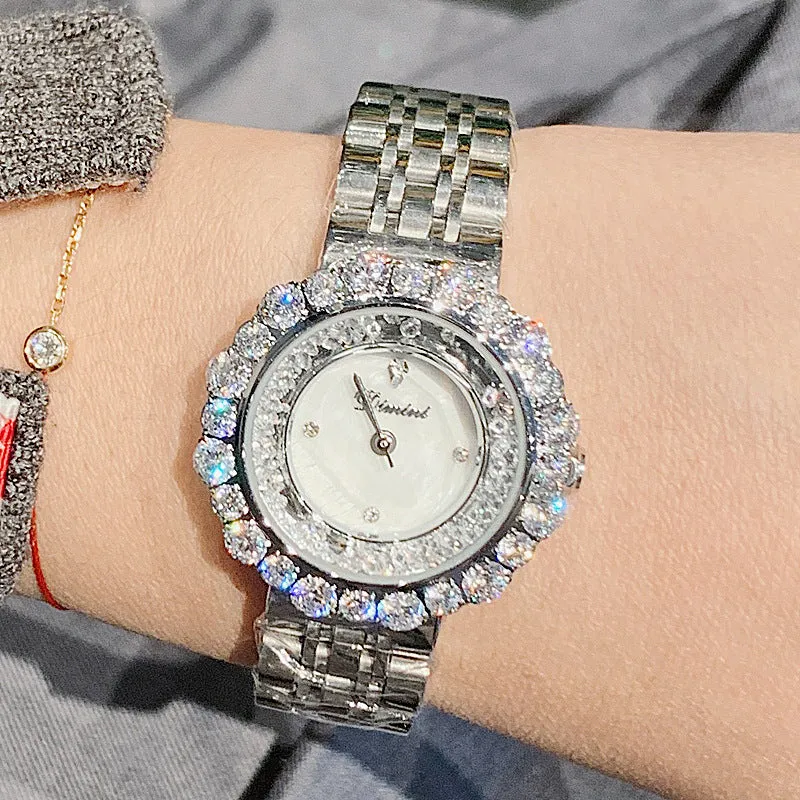 Fashion Inlaid Quicksand Dial Women's Watch