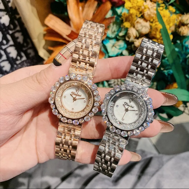 Fashion Inlaid Quicksand Dial Women's Watch