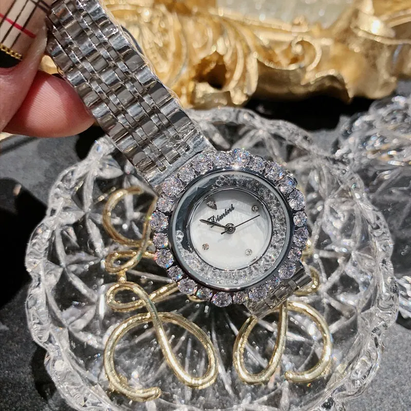Fashion Inlaid Quicksand Dial Women's Watch