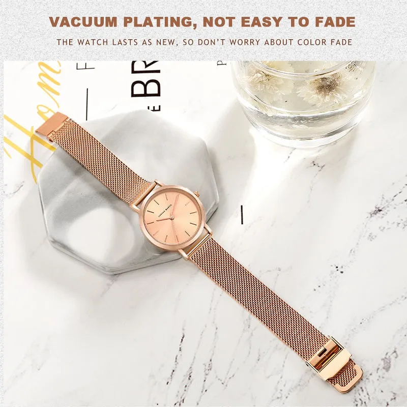 Fashion Mesh Strap Women's Watch