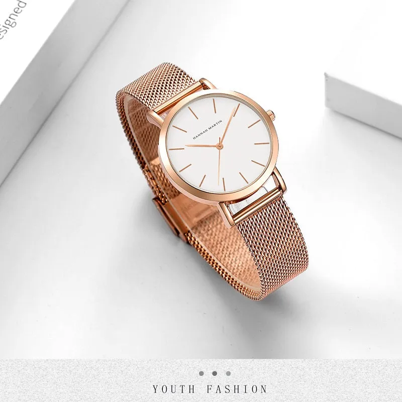 Fashion Mesh Strap Women's Watch