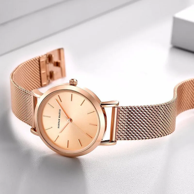 Fashion Mesh Strap Women's Watch