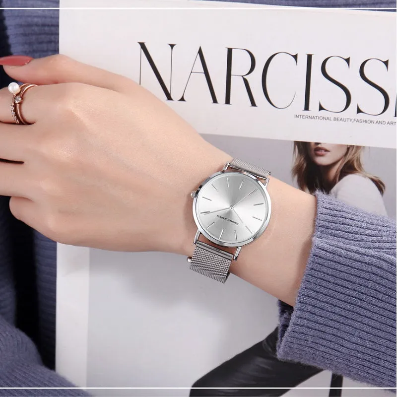 Fashion Mesh Strap Women's Watch