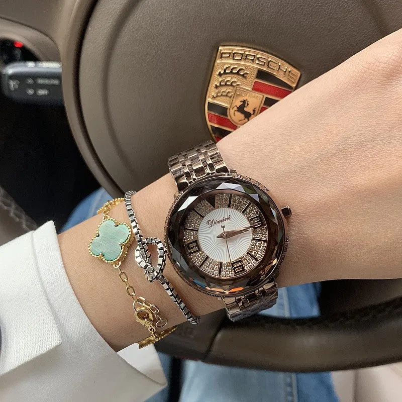 Fashion Stainless Steel Strap Women's Watch