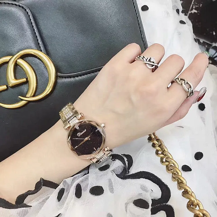 Fashion Starry Sky Dial Women's Watch