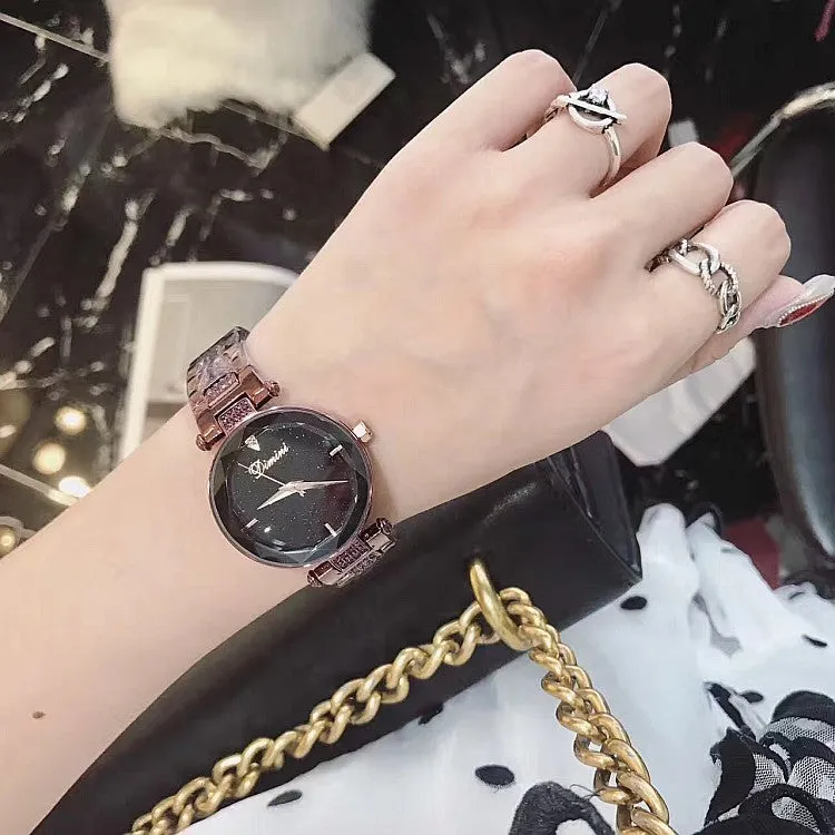 Fashion Starry Sky Dial Women's Watch