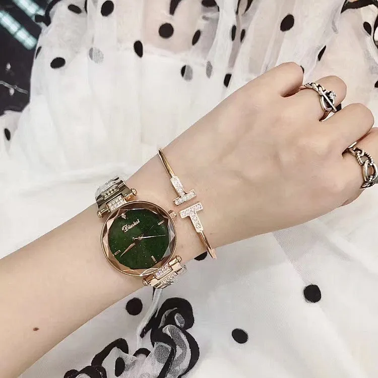 Fashion Starry Sky Dial Women's Watch