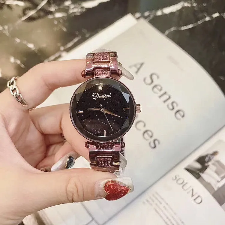 Fashion Starry Sky Dial Women's Watch