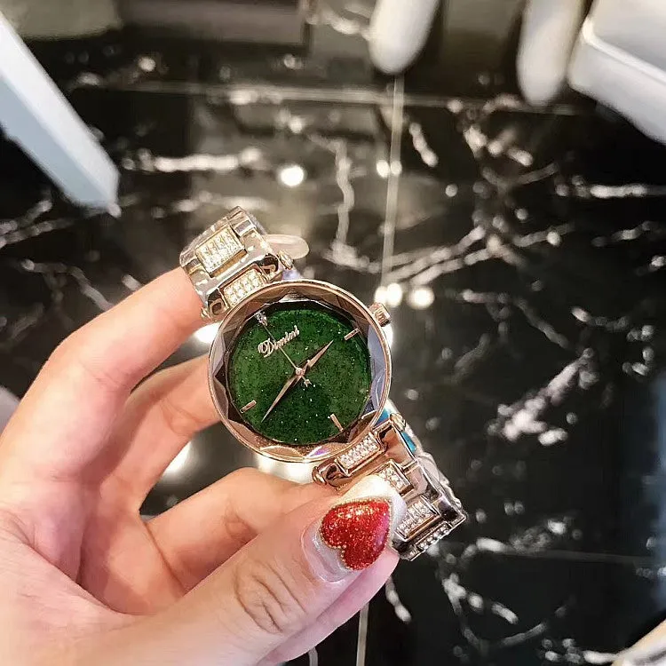 Fashion Starry Sky Dial Women's Watch
