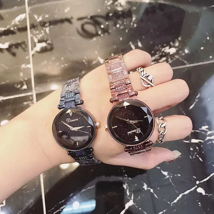 Fashion Starry Sky Dial Women's Watch