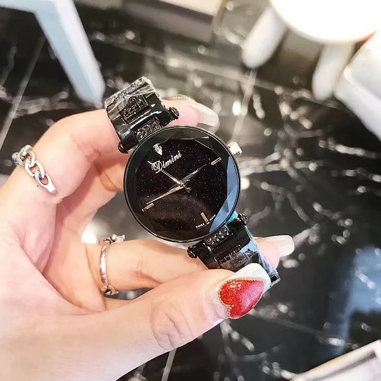Fashion Starry Sky Dial Women's Watch