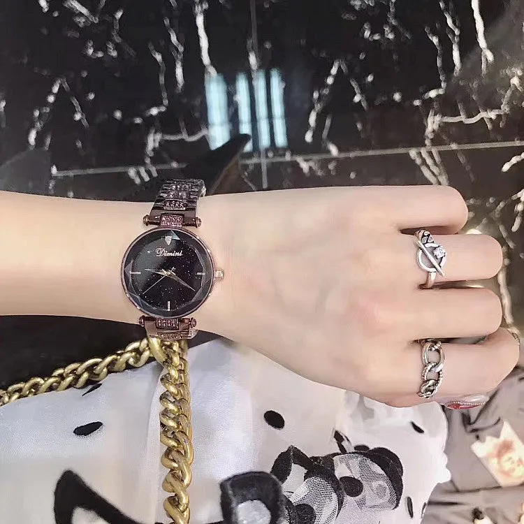 Fashion Starry Sky Dial Women's Watch