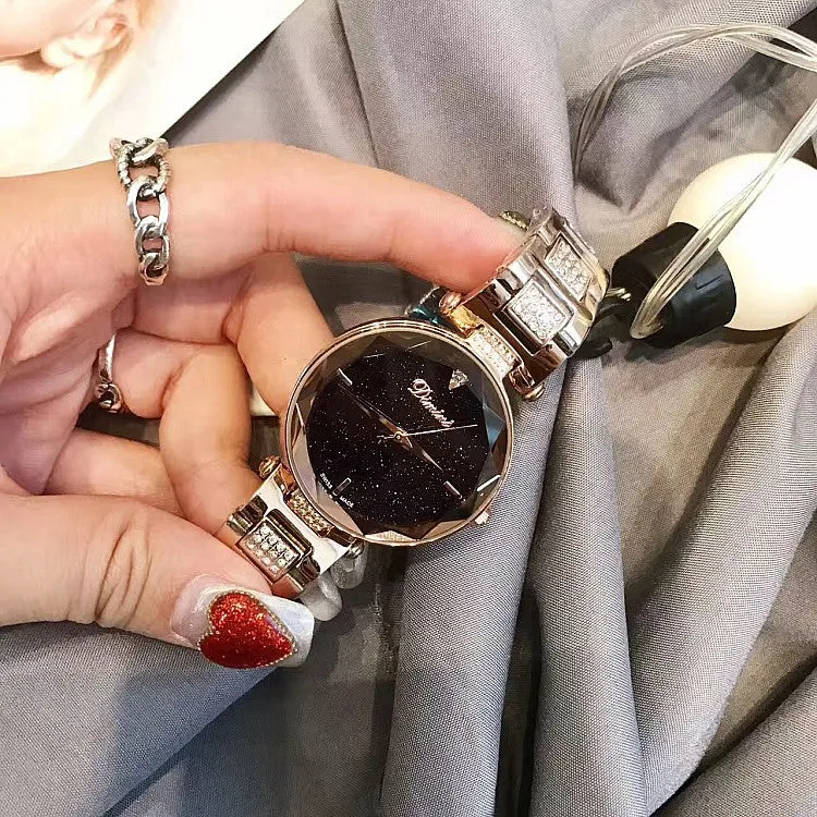 Fashion Starry Sky Dial Women's Watch