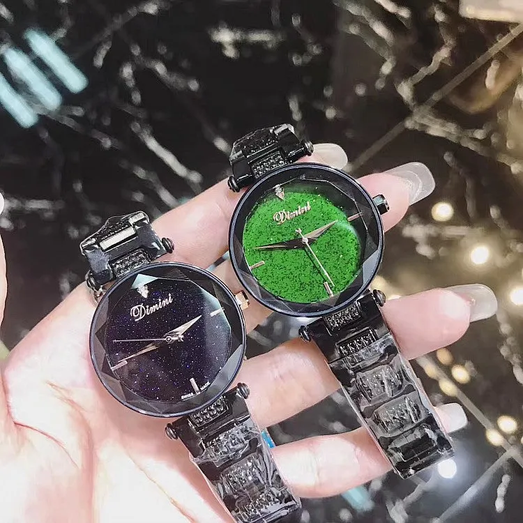 Fashion Starry Sky Dial Women's Watch