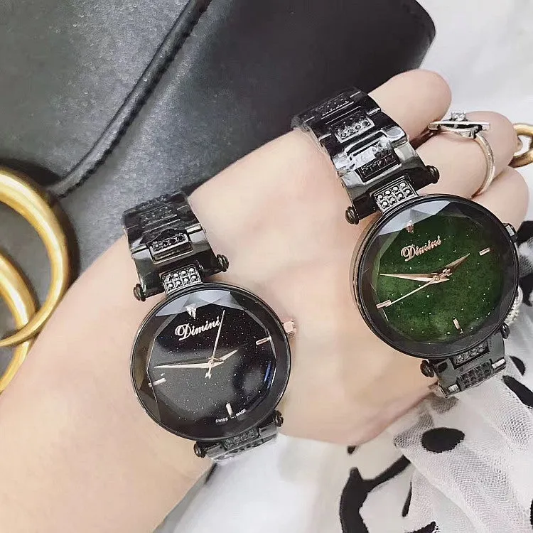 Fashion Starry Sky Dial Women's Watch