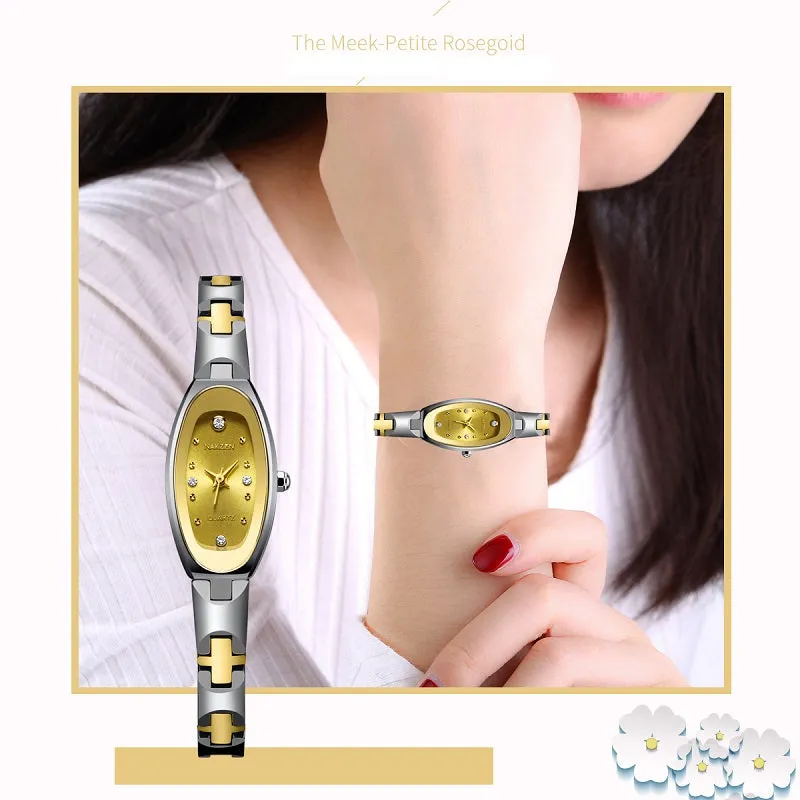 Fashion Tungsten Steel Strap Women's Watch