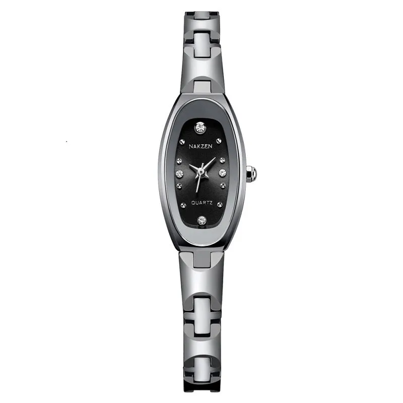 Fashion Tungsten Steel Strap Women's Watch
