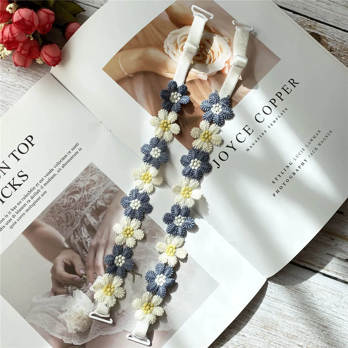 Flower Lace Bra Strap