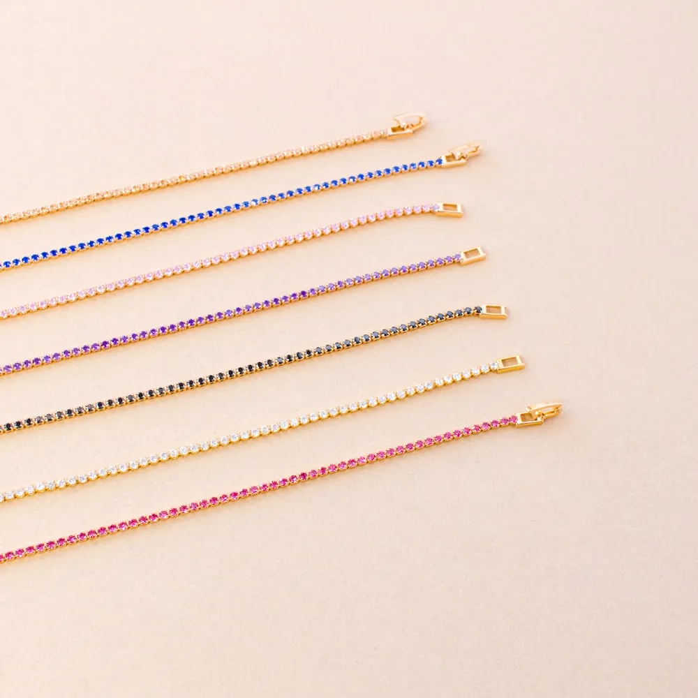 Gemma Tennis Bracelet