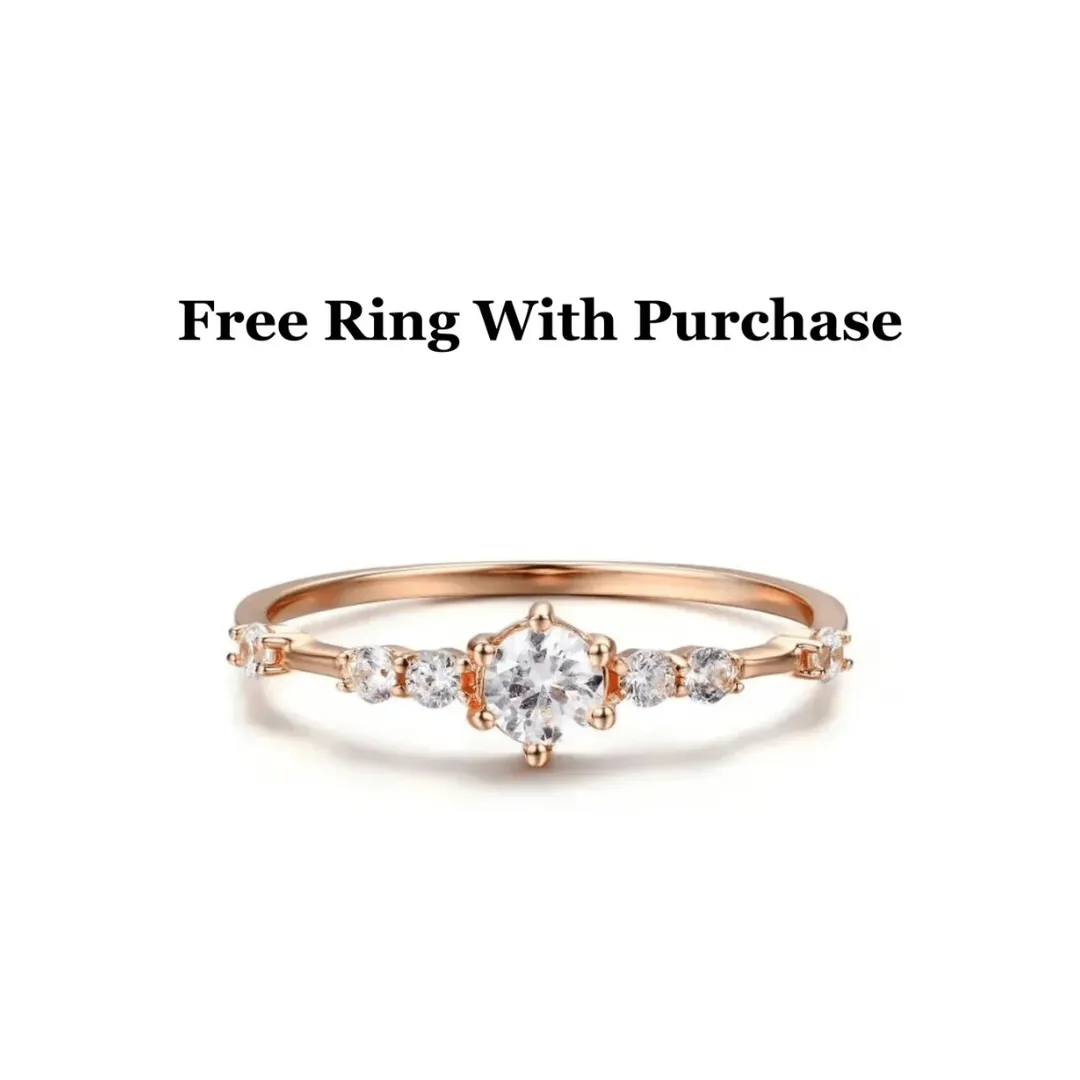 Genuine Green Amethyst Solitaire Ring
