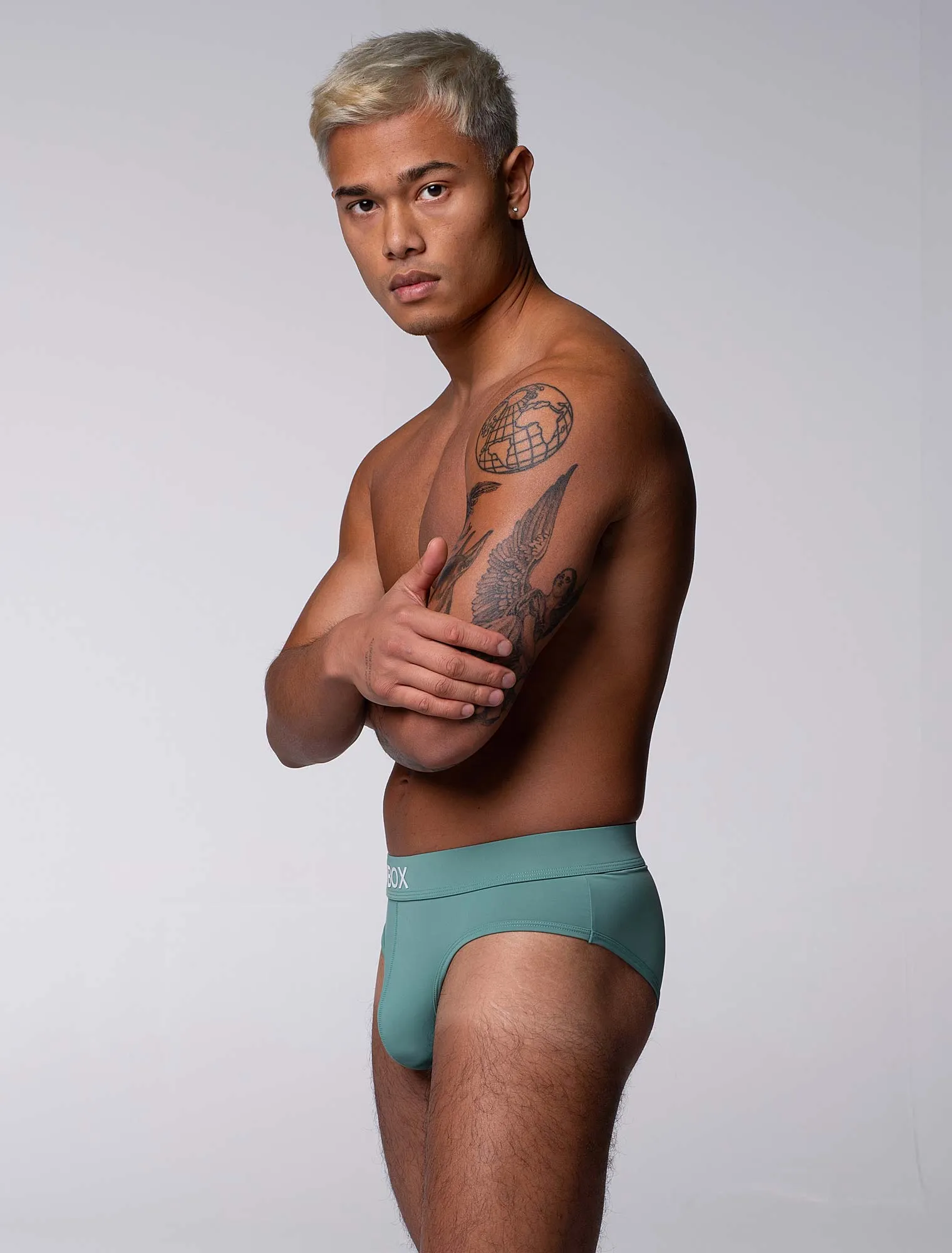 Glide Briefs - Celestial Green