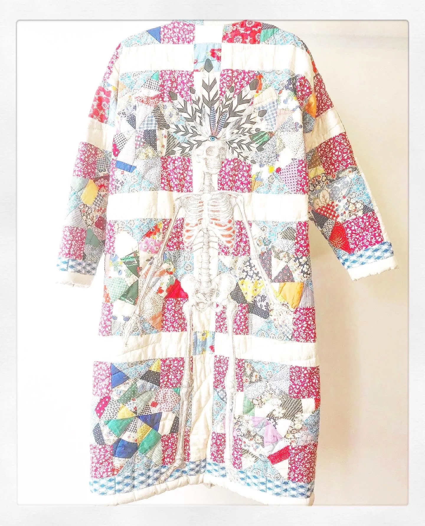 Grateful Dead Quilt Caftan